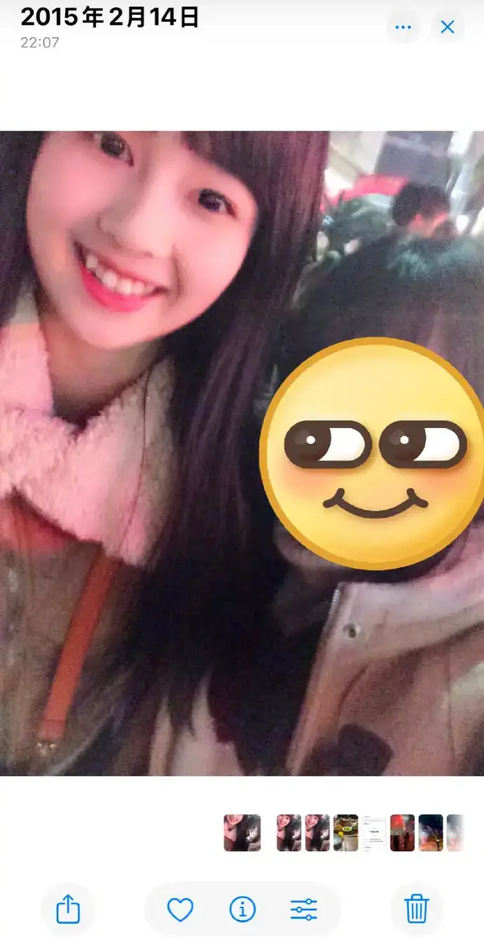 白鹿十年前舊照曝光